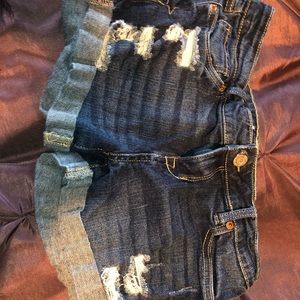 Aeropostale Ripped Jean shorts